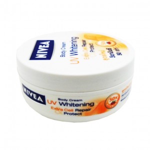 Nivea Body Cream, UV Whitening, Cell Repair & Protect, 50x Vitamin C, 100ml