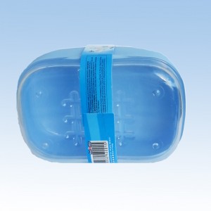 Soap case blue color