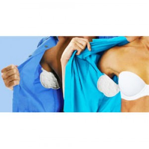 Dry Shield Sweat Pads (dress shields) for Excessive Underarm Sweating (men/women) - 5 pairs per pack